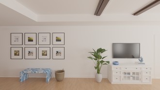 Modern, Coastal Living Room by Havenly Interior Designer Amanda