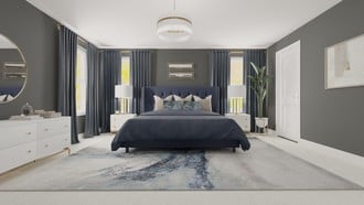 Contemporary, Glam Bedroom by Havenly Interior Designer Kiaritza