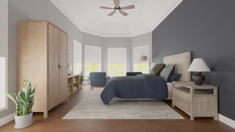 Contemporary, Modern, Rustic Bedroom by Havenly Interior Designer Natalia