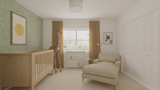 Contemporary, Eclectic, Bohemian, Classic Contemporary Nursery by Havenly Interior Designer Colleen