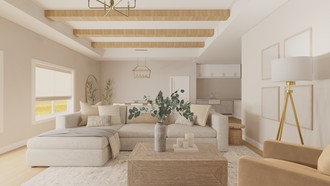 Traditional, Transitional Living Room by Havenly Interior Designer Alejandra