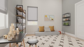 Modern, Traditional, Transitional, Scandinavian Playroom by Havenly Interior Designer Mariana
