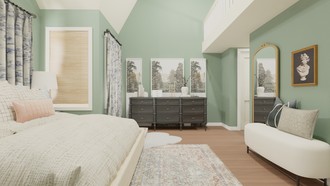 Classic, Transitional Bedroom by Havenly Interior Designer Maura