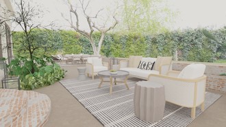 Bohemian, Scandinavian Outdoor Space by Havenly Interior Designer Amanda