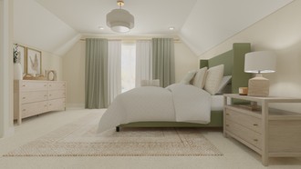 Transitional Bedroom by Havenly Interior Designer Kiaritza