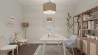 Classic Contemporary Living Room by Havenly Interior Designer Carolina