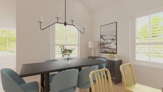 Modern, Classic, Transitional Dining Room by Havenly Interior Designer Mikaela
