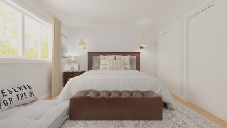 Classic, Preppy Bedroom by Havenly Interior Designer Gabriela