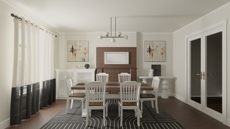 Modern, Midcentury Modern Dining Room by Havenly Interior Designer Yarin