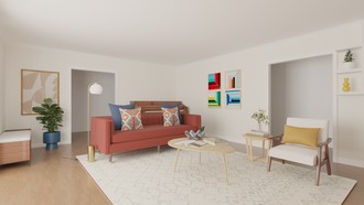 Midcentury Modern Living Room by Havenly Interior Designer Mariana