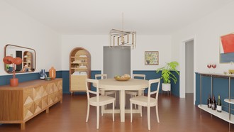 Midcentury Modern Dining Room by Havenly Interior Designer Mariana