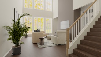 Contemporary, Modern, Transitional Living Room by Havenly Interior Designer Natalia
