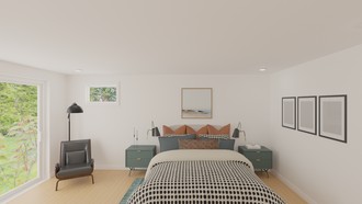 Modern, Midcentury Modern Bedroom by Havenly Interior Designer Simrin
