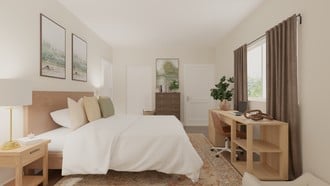 Contemporary Bedroom by Havenly Interior Designer Hannah