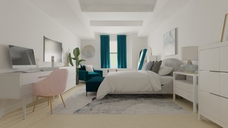 Contemporary, Modern, Classic, Glam Bedroom by Havenly Interior Designer Jamie
