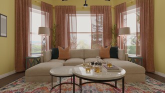 Contemporary, Industrial Living Room by Havenly Interior Designer Maria