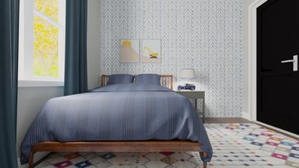 Bohemian, Vintage, Preppy, Scandinavian Bedroom by Havenly Interior Designer Zoe