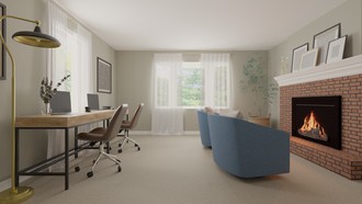 Contemporary, Modern, Classic, Traditional, Transitional Office by Havenly Interior Designer Jamie