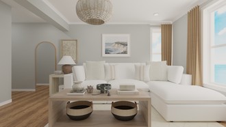 Modern, Classic, Transitional Living Room by Havenly Interior Designer Candice