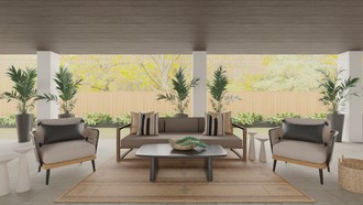 Contemporary, Modern, Bohemian Outdoor Space by Havenly Interior Designer Kryket