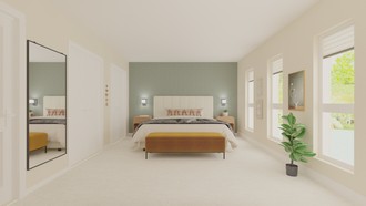 Eclectic Bedroom by Havenly Interior Designer Claire