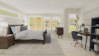 Contemporary, Coastal, Glam, Traditional, Minimal Bedroom by Havenly Interior Designer Kayla