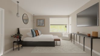 Contemporary Bedroom by Havenly Interior Designer Marisol