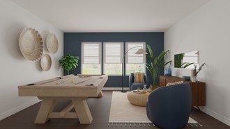 Coastal Living Room by Havenly Interior Designer Mariana