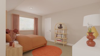Eclectic Bedroom by Havenly Interior Designer Rachel