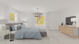 Coastal, Transitional Bedroom by Havenly Interior Designer Ailen