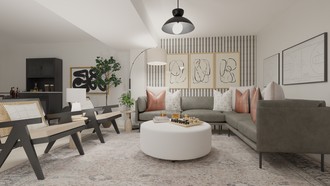 Contemporary, Eclectic, Midcentury Modern, Minimal Other by Havenly Interior Designer Kayla