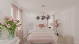 Glam Bedroom by Havenly Interior Designer D