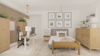 Contemporary, Modern, Transitional, Midcentury Modern, Minimal Bedroom by Havenly Interior Designer Kayla