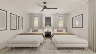 Global Bedroom by Havenly Interior Designer Maria