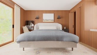 Rustic, Transitional Bedroom by Havenly Interior Designer Stephanie