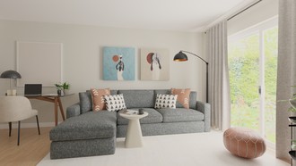 Modern Living Room by Havenly Interior Designer Maria
