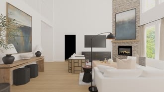 Contemporary Living Room by Havenly Interior Designer Mariana