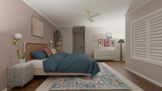 Eclectic, Bohemian Bedroom by Havenly Interior Designer Alejandra