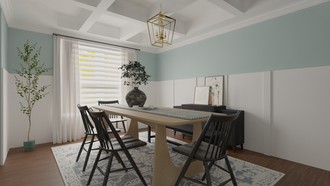 Classic, Transitional Dining Room by Havenly Interior Designer Sydney