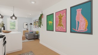 Eclectic Living Room by Havenly Interior Designer Julia