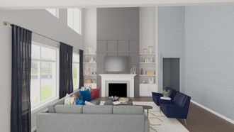 Modern Living Room by Havenly Interior Designer Simrin