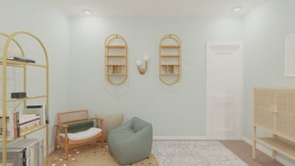Bohemian, Midcentury Modern Bedroom by Havenly Interior Designer D