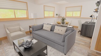 Transitional, Minimal Living Room by Havenly Interior Designer Arianna