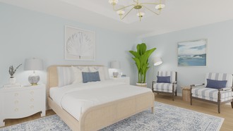 Classic, Coastal Bedroom by Havenly Interior Designer Tanner