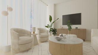 Modern, Scandinavian Living Room by Havenly Interior Designer Kiaritza