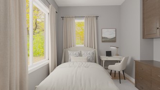 Classic, Midcentury Modern Bedroom by Havenly Interior Designer Lindsay