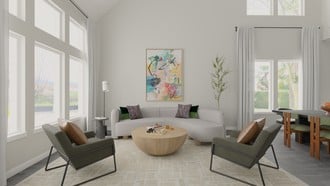 Contemporary, Modern Living Room by Havenly Interior Designer Trenton