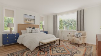 Modern, Eclectic, Transitional Bedroom by Havenly Interior Designer Trenton