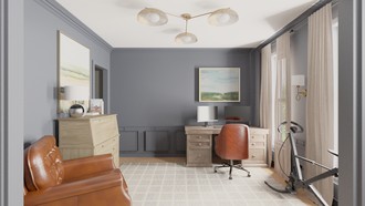 Classic Office by Havenly Interior Designer Erin