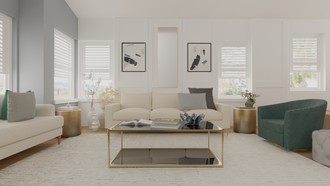 Contemporary, Glam Living Room by Havenly Interior Designer Mariana